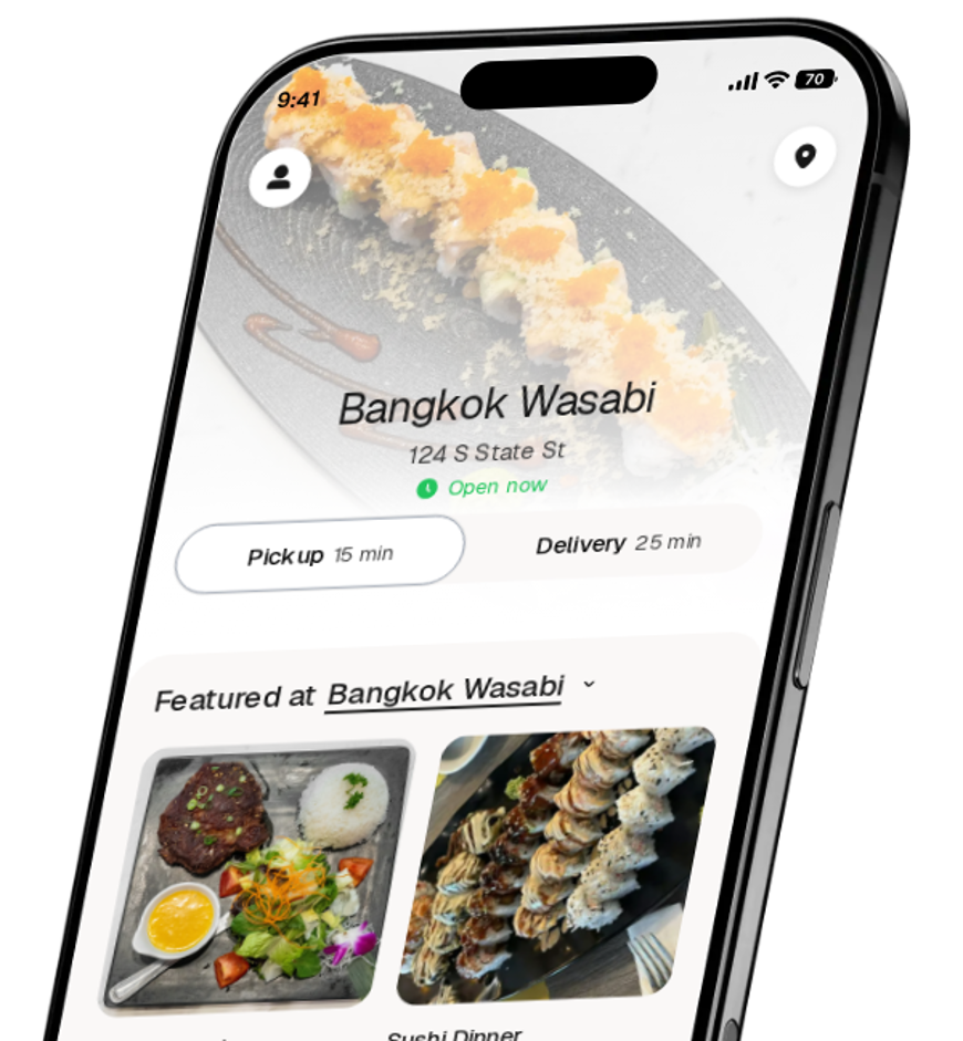 Bangkok Wasabi app preview