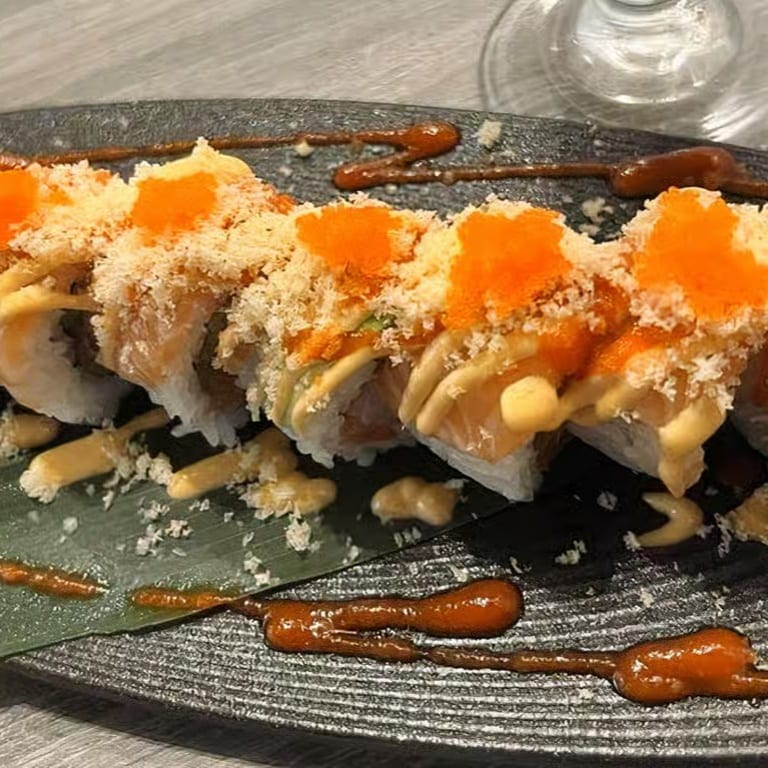Delicious Salmon Rolls at Our Asian Restaurant