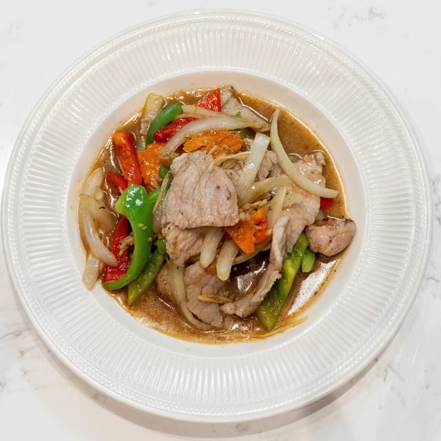 Fresh Ginger Stir Fried.