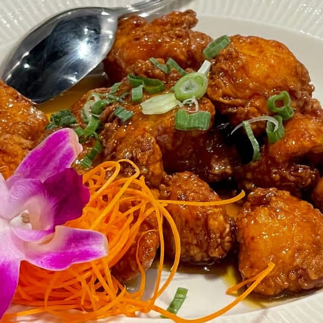 Orange Chicken.